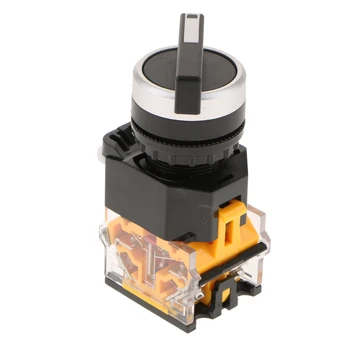

Changeover Switch 2 Position Rotary Selector Switch Panel Mount Toggle