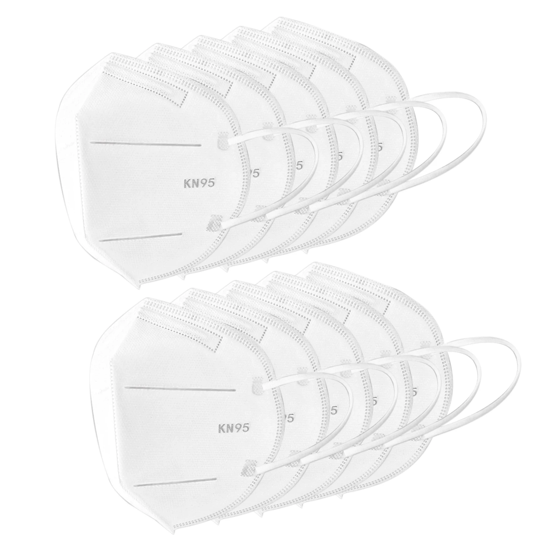 10 PCS Face Mask Passed Test Anti-foaming Splash Proof PM2.5 Dust Anti Fog Filter Breathing Protective Mask photo