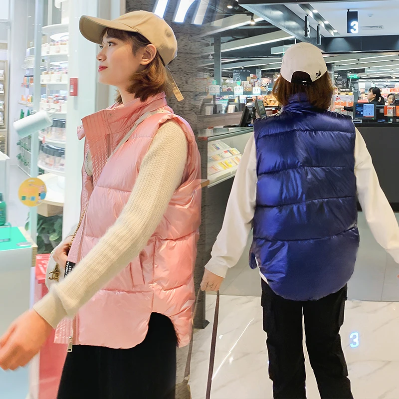 Cheap wholesale new autumn winter Hot selling women's fashion casual female nice warm Vest Outerwear BP701
