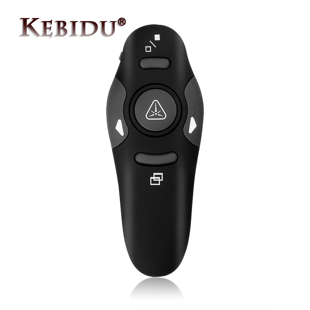 Wireless Presenter 2.4Ghz RF Pointer Pen Remote Control USB Laser PPT For Powerpoint Presentation Universal | Электроника
