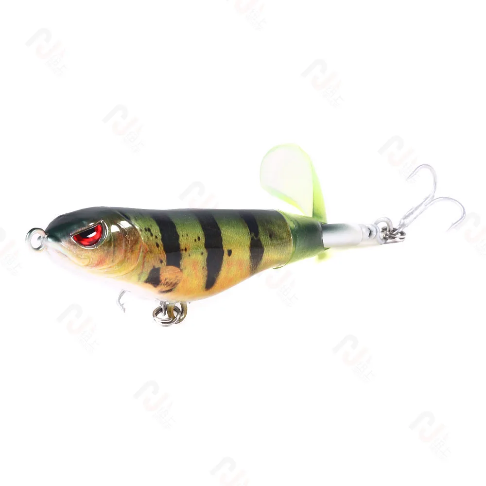 HENGJIA 12,5 г 11 см Topwater Sub-bait пропеллер трактор твердая приманка плавающие водные карандашные приманки Whopper plopper рыболовные снасти