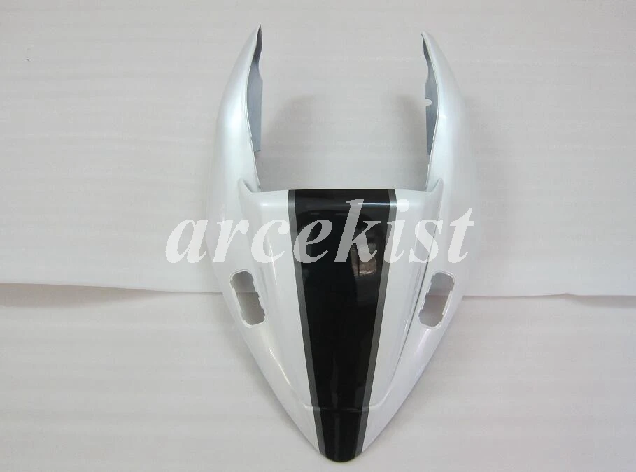 ABS Полный обтекатели наборы+ крышка бака набор подходит для HONDA VFR800 2002-2012 на заказ жемчужина белый
