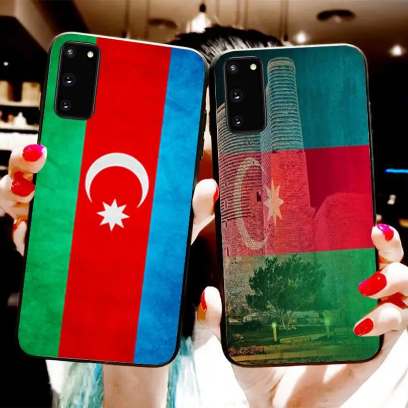 Чехол для телефона с флагом azerjan Buta Samsung S20 S10 S21 S30 Plus S9 S10PLUS S20FE S21ULTRA | Мобильные