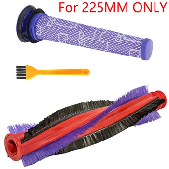 

185mm/225mm Roller Brush Filter Kit For Dyson V6 DC59 DC62 SV03 963830-01/963830-02 Animal DC62 V6 Cord-Free V6 Fluffy