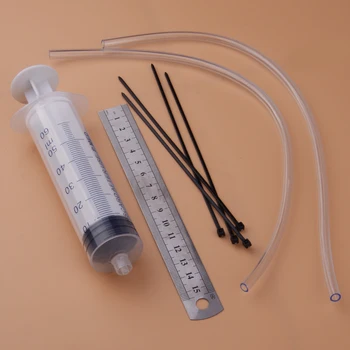

60ml Motorcycle Car Adjust Fit for k Oil Tool Kit Gauge Suspension Level Tuning Manual Syringe Shock Adjuster Ruler Sag Seal