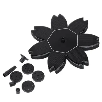 

Solar Fountain Kit Flower Shape Water Pump for Outdoor Garden Pond Pool Fish Tank Aquarium JS23