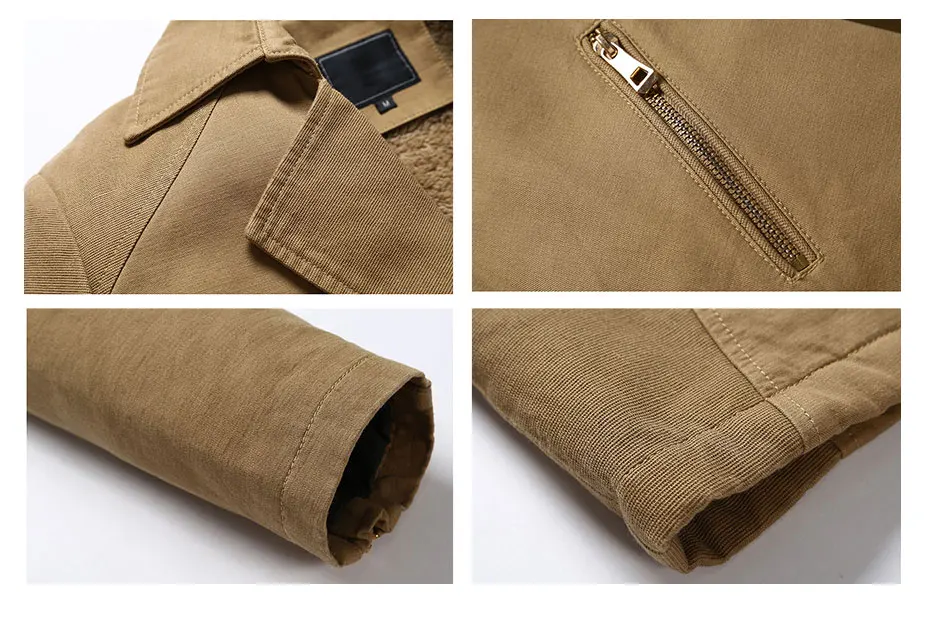 Men Spring New Business Casual Trench Coat Jacket Men Brand Fashion Long Sleeve Cotton Solid Washed Trench Coat Men