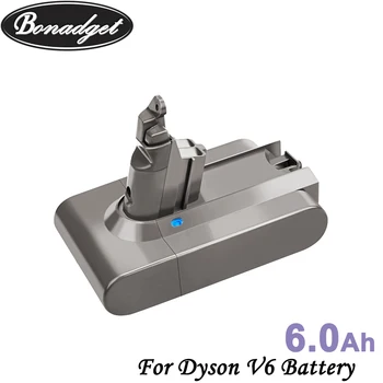 

Bonadget 21.6V 6000mAh Replacement DC58 V6 18650 lithium Battery For Dyson V6 DC58 DC59 DC61 DC62 DC72 DC74 Power Tools Battery