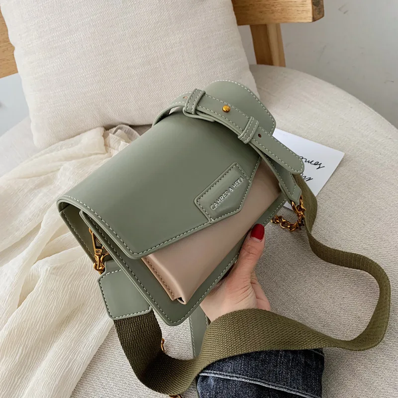 

Bag Women's 2020 New Style Korean-style Versatile Single-shoulder Bag for Women Fashion Western Style Textured Shoulder Bag