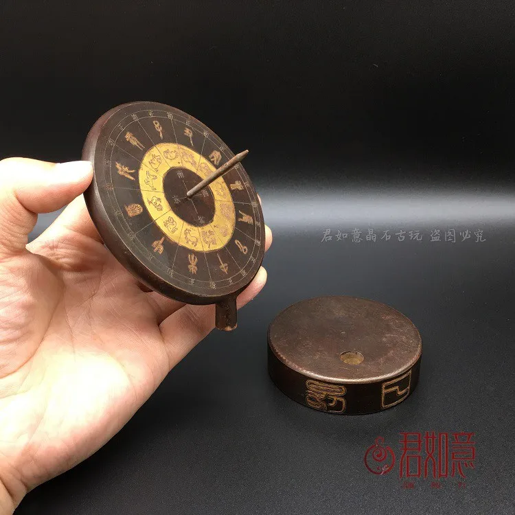 Античная медь(модель Sundial. Зодиакальный компас) орнаменты