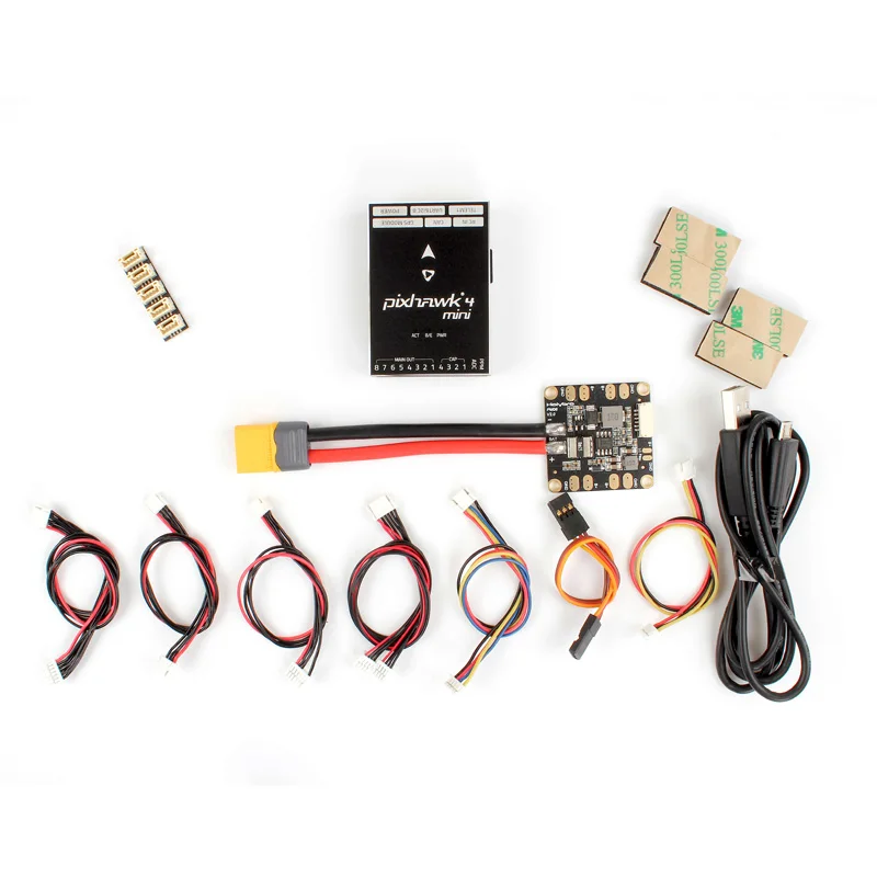 1 комплект Holybro Pixhawk4 мини PX4 управление полетом gps модуль PM06 V2 32 бит Arm 216 МГц аксессуары Запчасти для гоночного квадрокоптера дрона