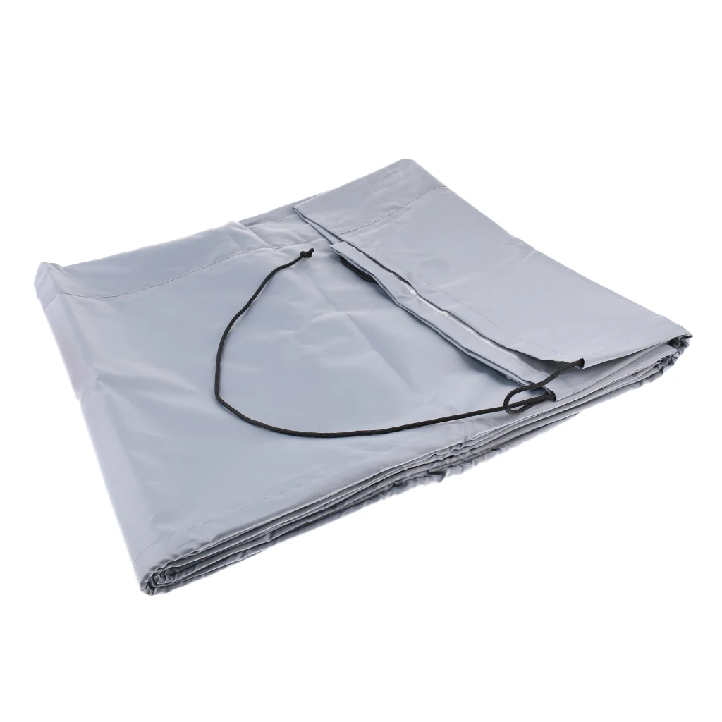 Waterproof UV Resistant Inflatable Boat / Dinghy / Tender Cover Storage Rain Shelter for 7.5-17ft Boat Dinghy Tender Accessories