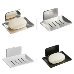 clown No drilling soap dish holder wall mounted soap sponge holder for kitchen soap holder bathroom organizer metal soap holder