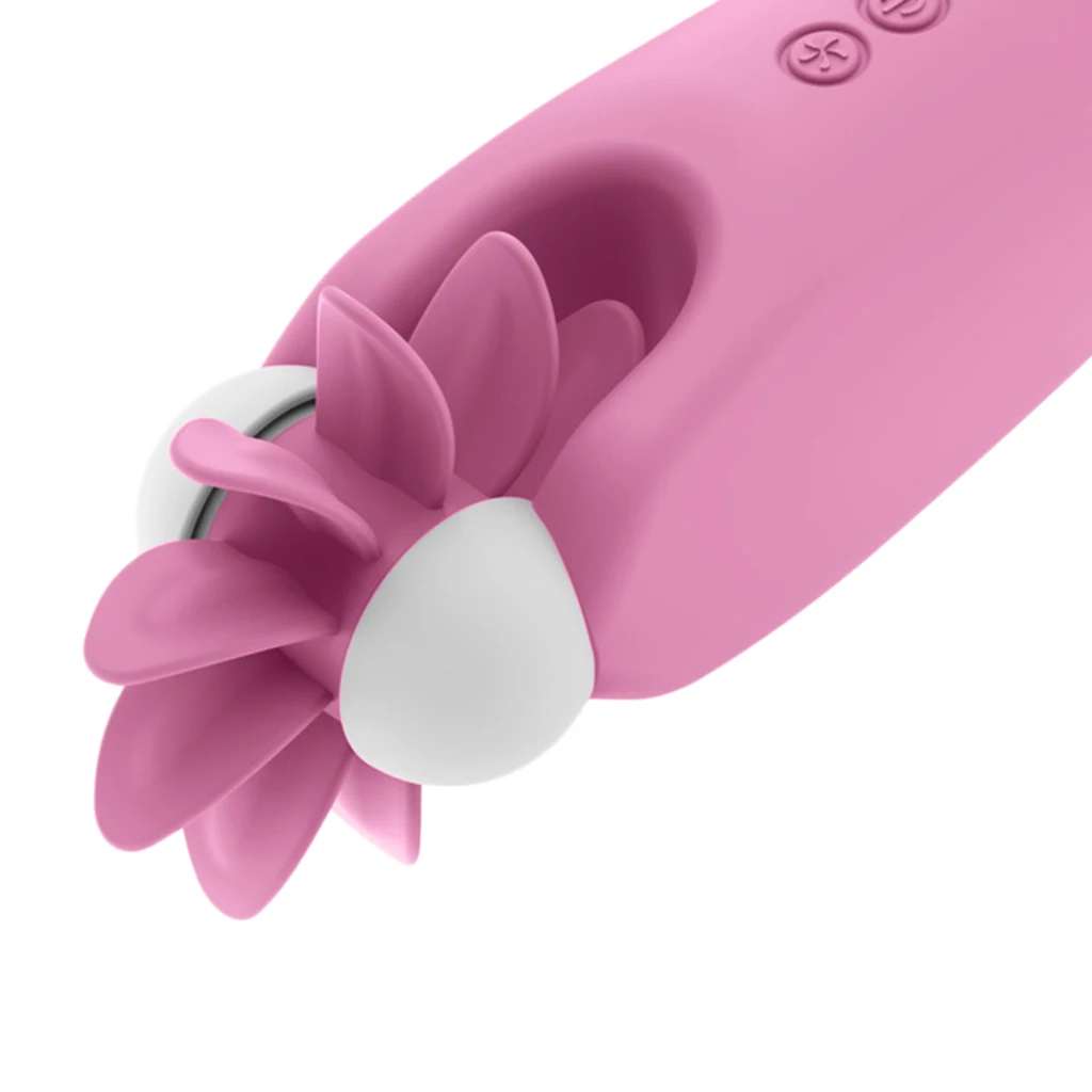 360 Rotation Wheel with Tongues Massager Lick Body Nipples Simulation Tongue Massager for Women