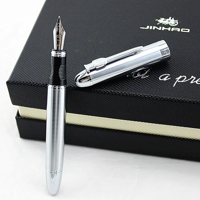 Ручка перьевая Jinhao X450A 0 5 мм из нержавеющей стали|brand fountain pen|fountain penfountain pen brands |