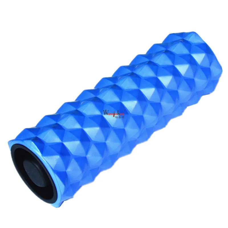 Шестиугольная полая стойка для йоги, роликовая пена для фитнеса, расслабляющая мышечная шип, массажная палка, труба для похудения, ролик для йоги