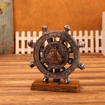 

Vintage Creative Ornaments Nostalgia Retro Resin Office Figurine Miniatures Abstract Crafts Decoracao Home Decor Gift BA60XBJ