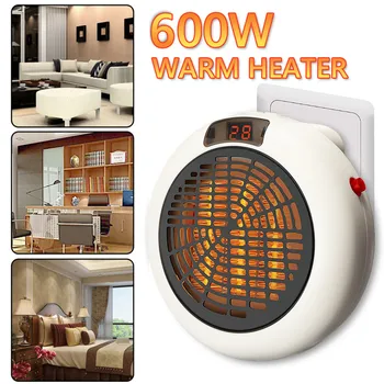 

Handy Heater Mini Portable Electric Desktop Heating Warm Air Fan Home Office Wall Handy Air Handy Heater Radiator Warmer Fan1Pc