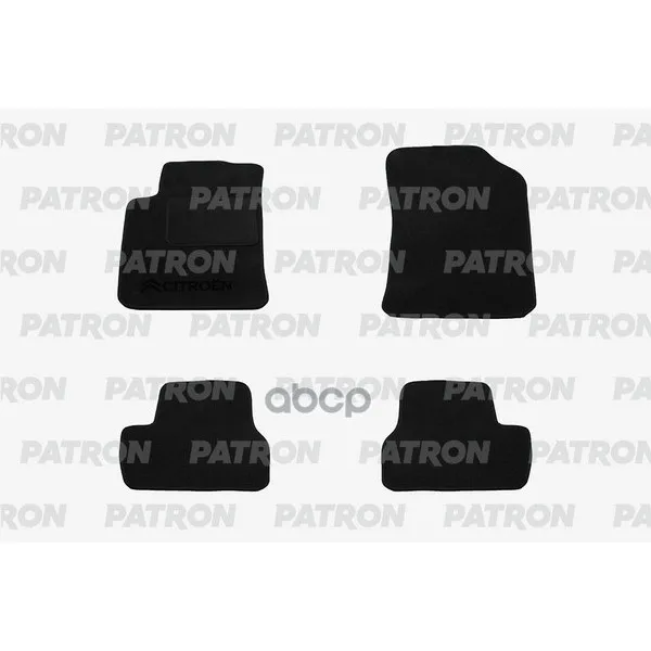 Комплект Автомобильных Ковриков Текстильных Citroen C3 I 2002-2009 PATRON арт. PCC-CTR005