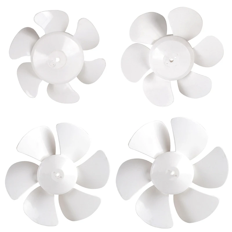 Description Picture 2 of itemPlastic Fan Blade Leaves Universal Household Exhaust Fan Standing Pedestal Fan Table Fanner Replacement Part 12/10/8/6In