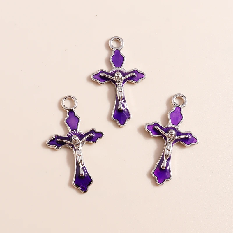 ネックレスとイヤリングのペンダント,10個,30x18mm,金属製の宝石
