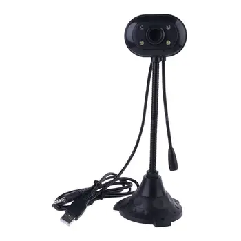 

High Definition USB Video Camera Drive-free Desktop Computer Laptop Digital Camera with Microphone for Online Courses