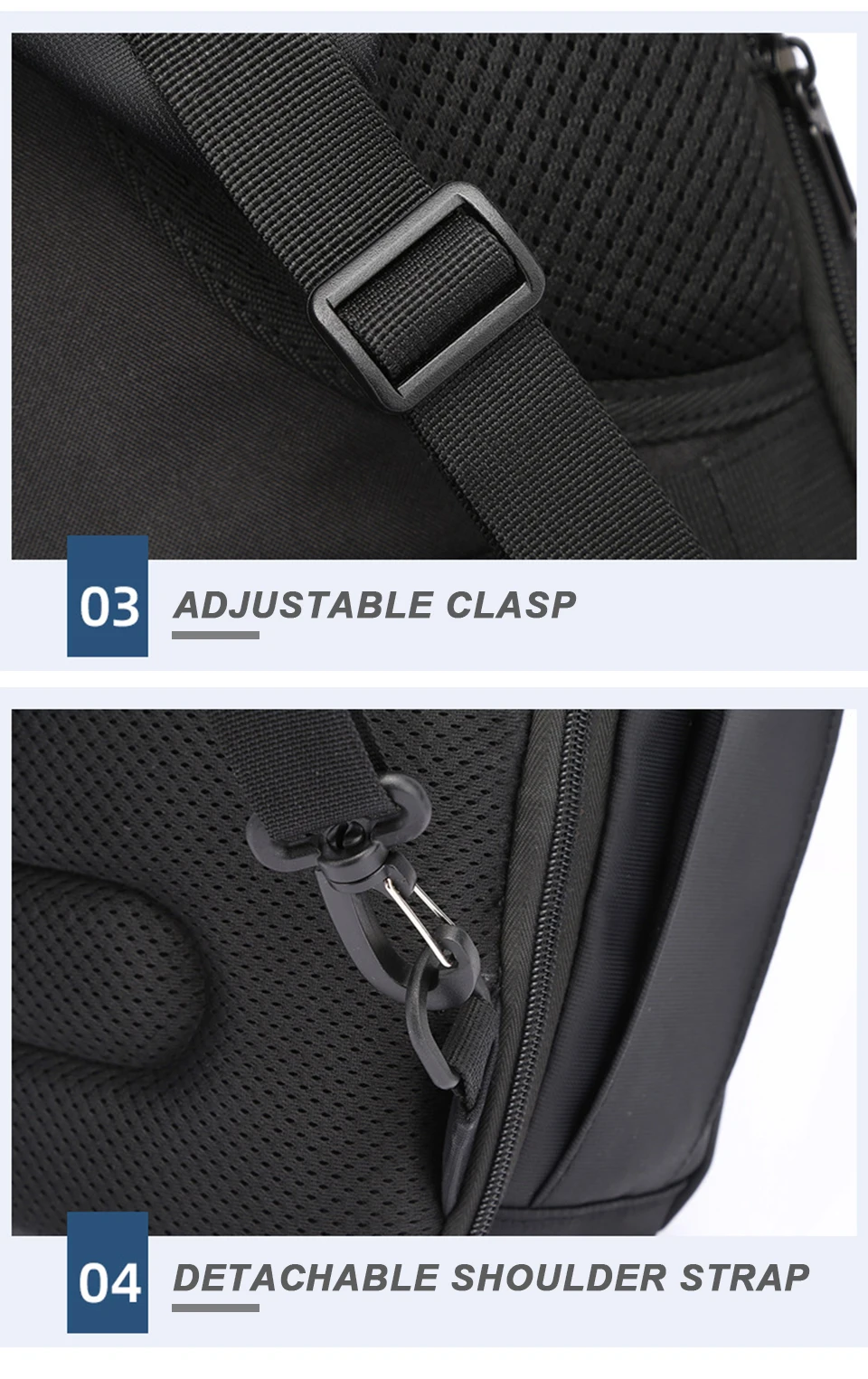 Laptop Backpack 15.6 Inch Men's Business Waterproof Notebook Bags Pack Travel USB Charging  Male School Bagpack Anti Theft RFID (21)