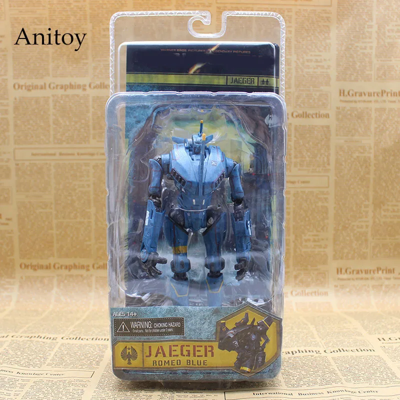 NECA Gipsy Danger Jaeger Anchorage Attack Tacit Ronin ПВХ фигурка Коллекционная модель игрушки 15-18 см KT3638 - Цвет: C