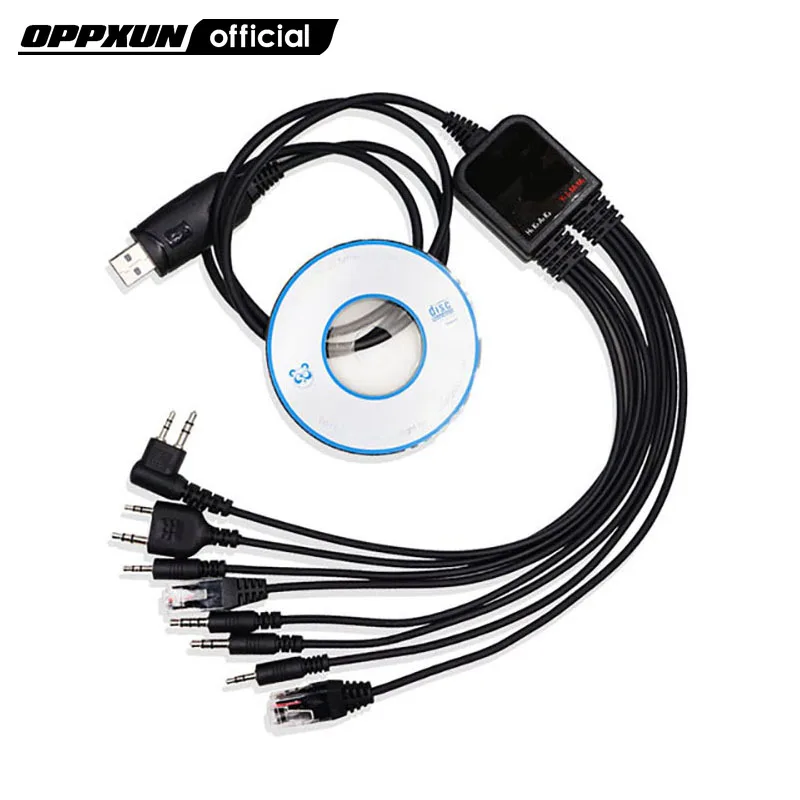 8-в-1 Многофункциональный USB-кабель для программирования с программным