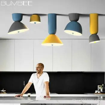 

Sale Designer Ice-cream Roof Lighting Creative Nordic Living Room LED Kids Room Macaron Roof Lighting Simple Modern Led Lighting