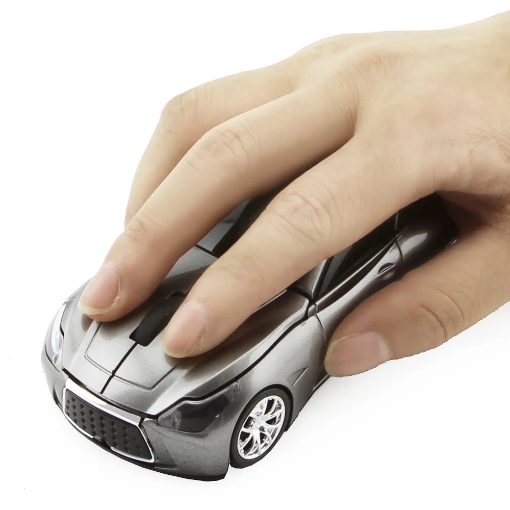 CHUYI Wireless Sports Car Model Mouse Optical Mouse 1600DPI Ergonomic Gaming Mice With USB  For Computer PC Xiaomi Laptop Gift