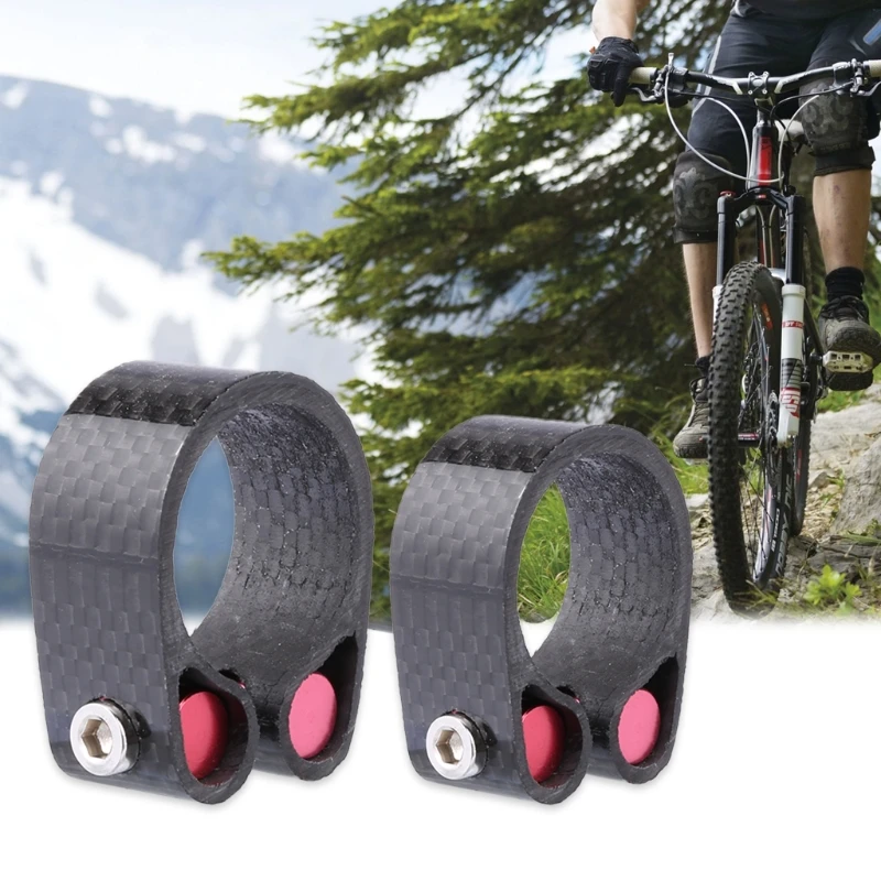 

Bicycle Seat Post Clamp Carbon Fiber Cycling MTB Road Bike For 30.08/31.6/27.2mm
