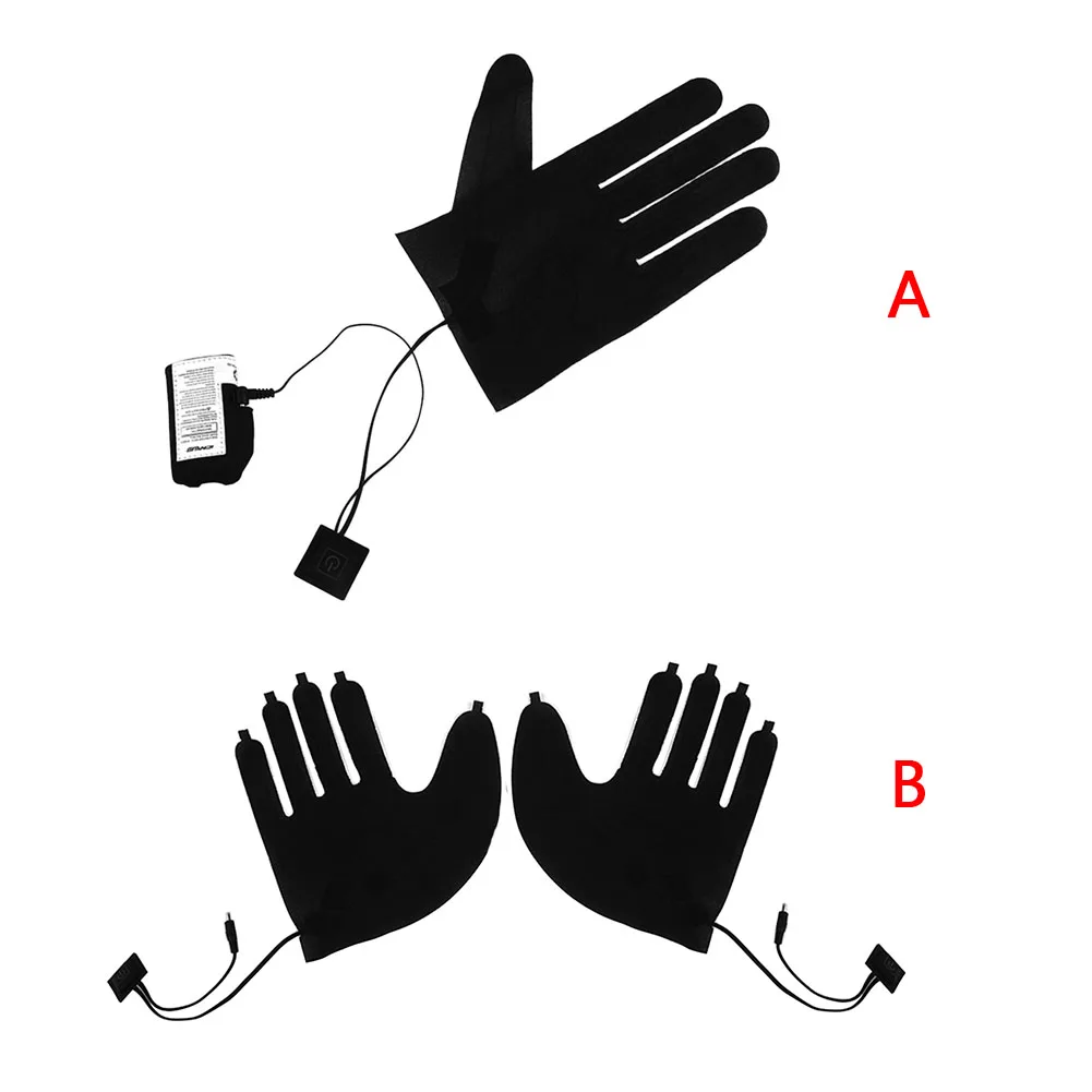 Шестерня 7,4 В электрическая тепловая грелка складная 3 скорости зимние регулируемые аксессуары наружные пальцы портативные перчатки с подогревом колодки