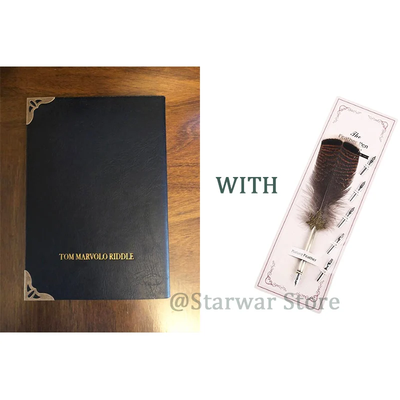 NEW Tom Riddle Diary Lord Voldemort Horcrux Wizard Ron Wizard Students Kids Birthday XMAS Gift Collection - Цвет: Зеленый