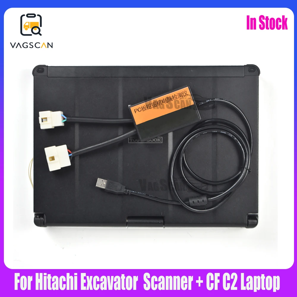 

For hitachi 4pin and 6pin cont connectors cable Dr.ZX Excavator Diagnositc Cable with Toughbook CF19/CF C2