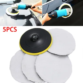 

7inch Polishing pads Polisher Buffer Soft Wool With Loop For Car 8500 RPM