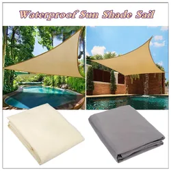 Waterproof Sun Shade Sail Triangle Sunshade Sail For Garden Patio Outdoor Awings Canopy Pool Awning Camping Sun Shelter Tent