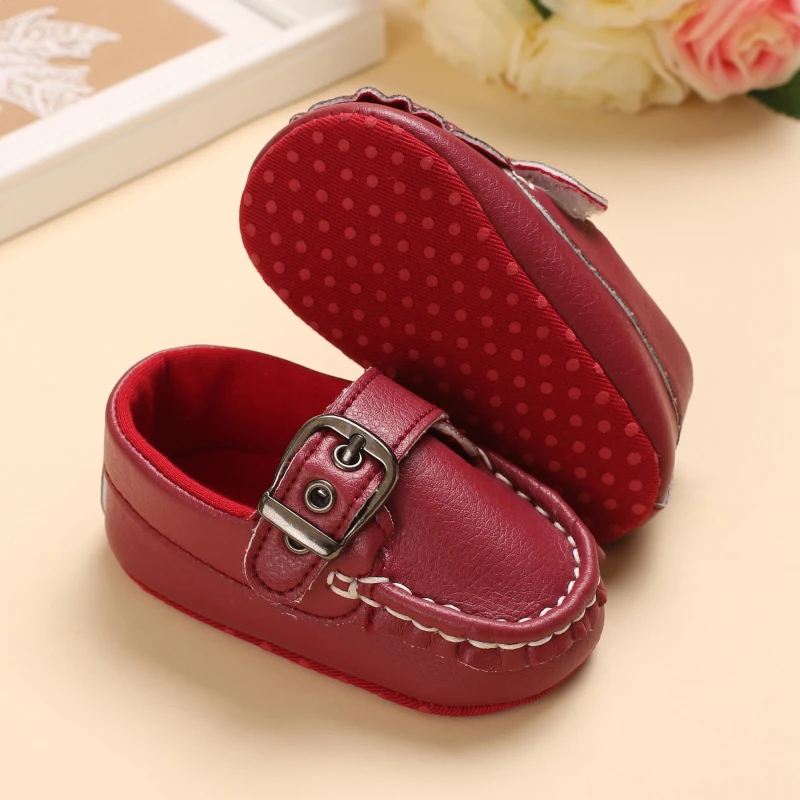 Baby Spring And Autumn Style Lovely Bow Solid Color Soft Sole Princess Shoes 0-18 Months Newborn Baby Casual Walking Shoes