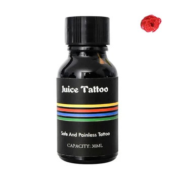 

30ml Painless Home Fast Tattoo Ink Waterproof Organic Long Lasting Juice Body Art DIY Easy Use Makeup Pigment Non Toxic