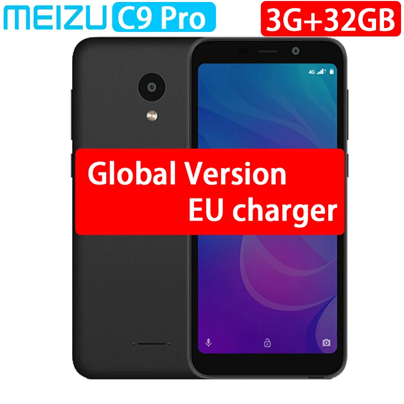 Оригинал Meizu C9 Pro M9C смартфон глобальная прошивка четырехъядерный 3 ГБ 32 5 45