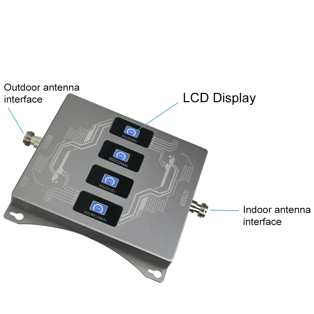 850/900/1800/2100 Quad Band Cellphone Amplifier