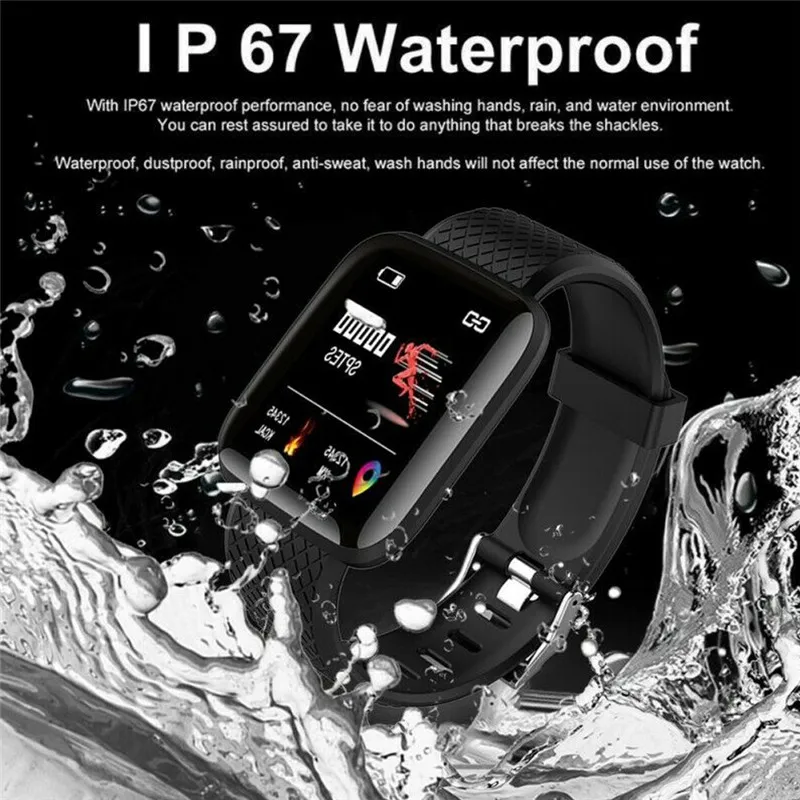 Bluetooth Smart Sports Watch Women Wristband Wrist Fitness Watches Blood Pressure Heart Rate Monitor Passometer Trackers Reloj