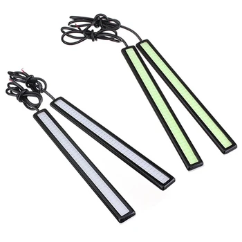 

4pcs 84 LED Super Bright COB Car LED Light DRL Fog Driving Lamp Waterproof 12V 6W - 2pcs Ice-blue & 2pcs blue