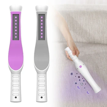 

Handheld LED Ultraviolet Germicidal UVC Light UV Sterilizer Lamp Tube Bulb Battery Charging Light 3W Light Small UV Lamp