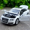 1/32 AUDI A8 Alloy Car Model Diecast & Toy Vehicle Metal Toy Car Model High Simulation Sound Light Collection Childrens Toy Gift 5