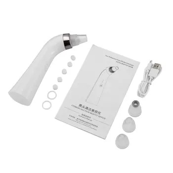 

Facial Pore Cleanser Electric Acne Acne Extractor USB Charging Blackhead Adsorption Tool LED Display For Facial Skin