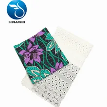 LIULANZHI Африканская Хлопковая ткань новые принты цветы восковая ткань 3+ 2,5 ярдов Хлопок сухая кружевная ткань для платья ML8WR01-ML8WR29