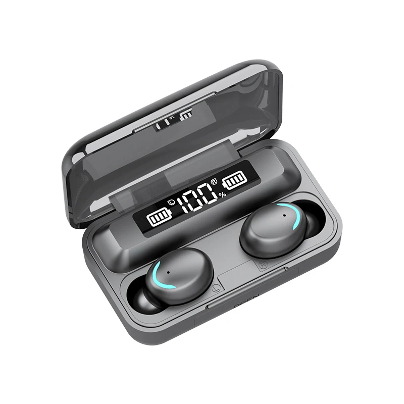 Wireless Headphone Bluetooth 5.0 Earphone TWS Earbuds With Digital Display Mic Charging Box Headset for Smartphone | Электроника