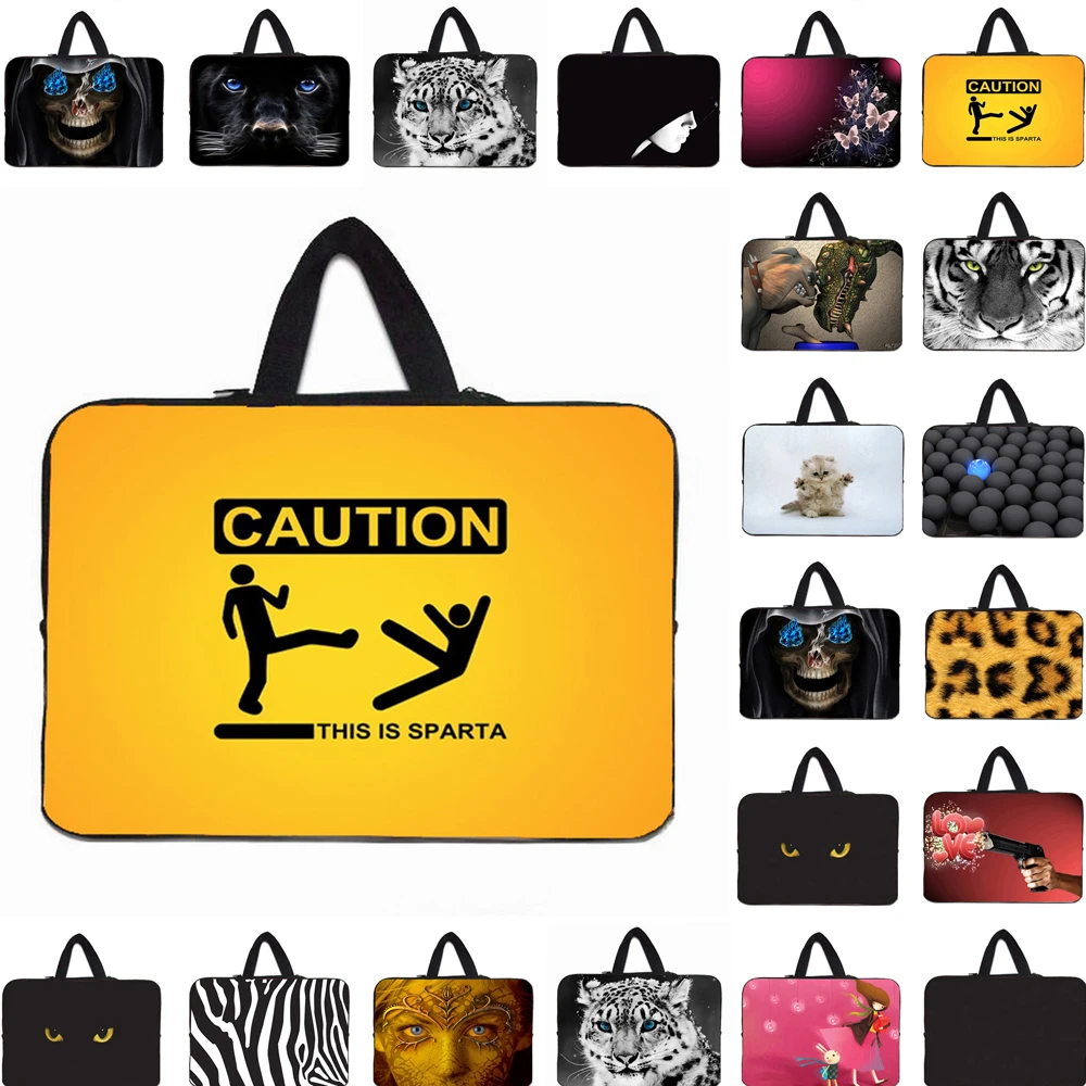 Неопреновый ноутбук 10 12 13 13,3 14 15 17 дюймов нетбук ручка сумка чехол для Thinkpad Dell XPS 14 acer sony для Xiaomi Air 13,3