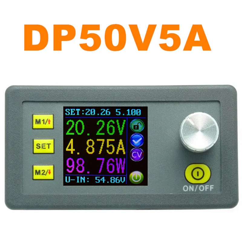 DP50V5A светодиодный дисплей понижающий программируемый модуль питания